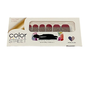Color Street Nail Strips Poinsettia Trendsetta‎ NWT Retired